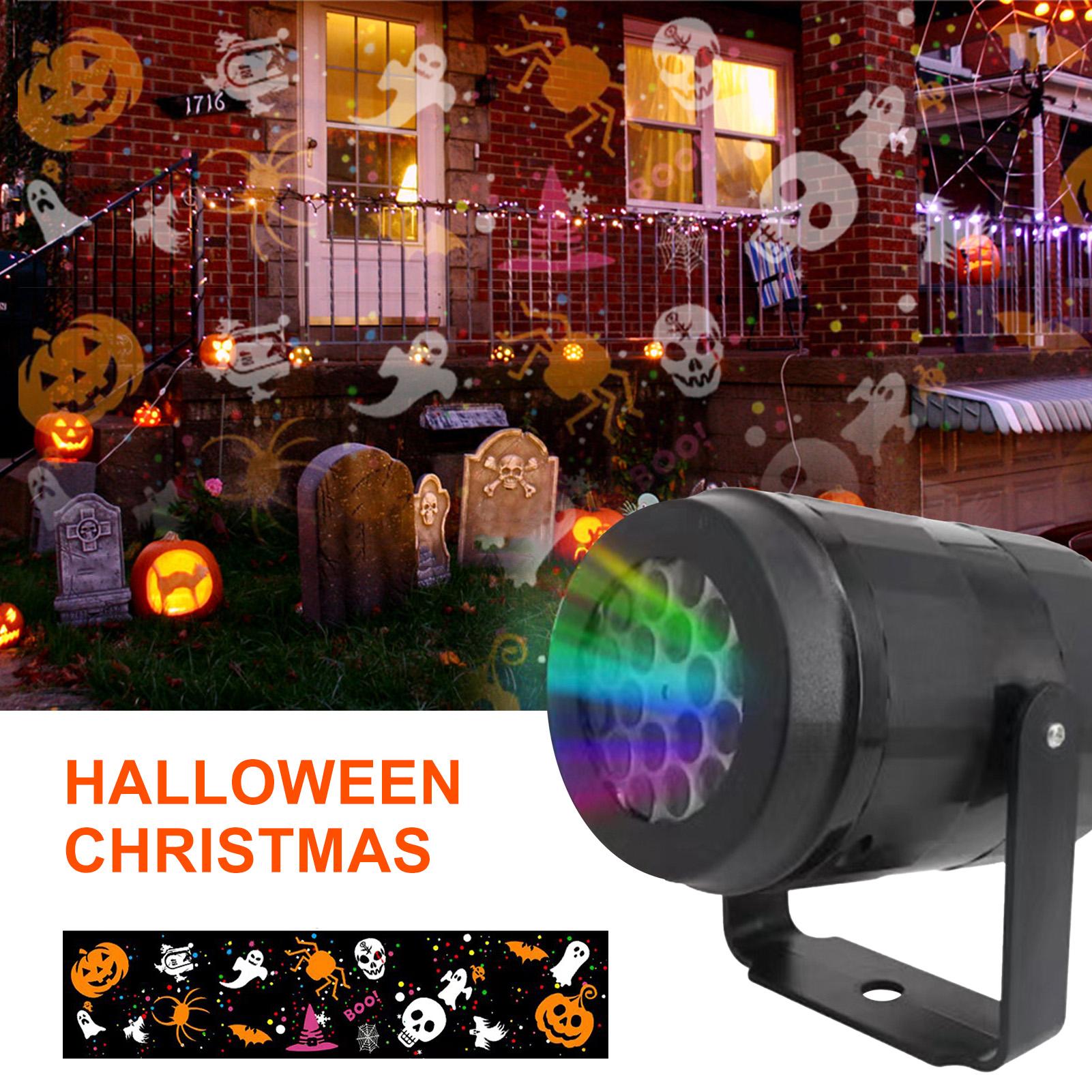 スノーフレーククリスマスプロジェクター、USB電源で回転する - Outdoor Lighting Effects のレビューと価格