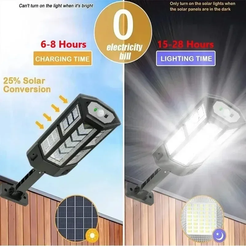 最新のソーラーランプ強力な屋外ソーラーライトモーションセンサ - Outdoor Lighting Waterproof のレビューと価格