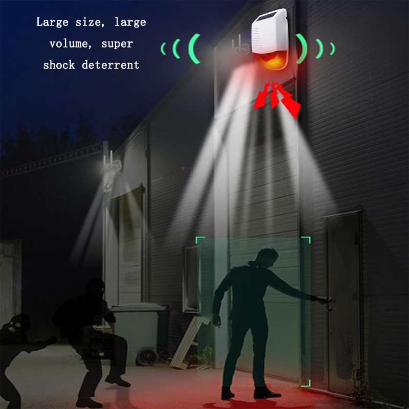 433MHzワイヤレス、屋外用、防水、スマート、音と光で知ら - Outdoor Lighting Wireless のレビューと価格