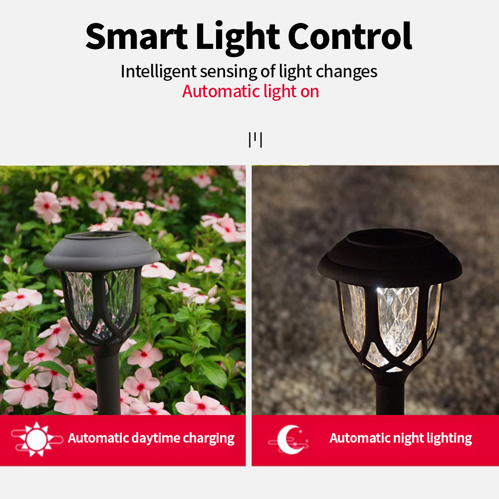 LEDソーラー中庭ランプ屋外防水芝生ライトソーラーガーデンパ - Outdoor Lighting Effects のレビューと価格
