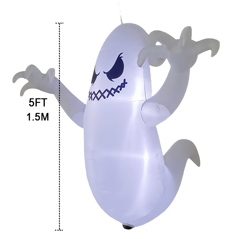 5フィートのハロウィン用インフレータブルモデル、吊り下げゴー - Outdoor Lighting Effects のレビューと価格